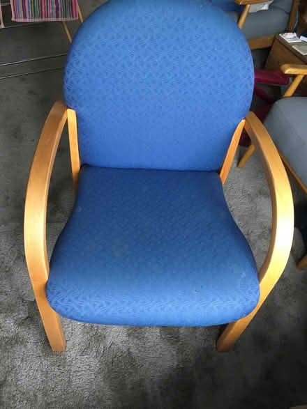 Photo of free Wooden framed chair (Cheylesmore CV3) #2