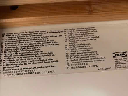 Photo of free Bunk beds (Batchwood AL3) #1