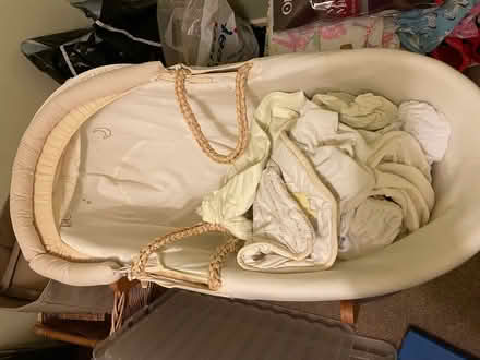 Photo of free Moses basket and rocking stand (Oakridge RG21) #3