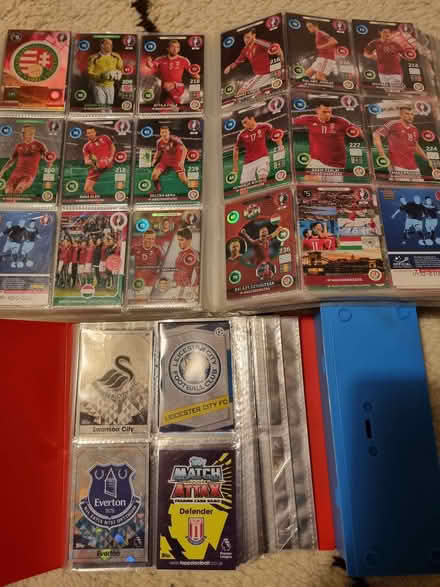 Photo of free Match Attack football cards book, and Euros 2016 folder (AB21) #3