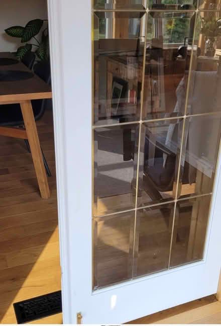 Photo of free 5 ft beveled glass French doors (Prices corners, orrilla) #4