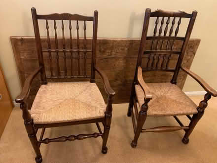 Photo of free Oak table and chairs (Batchwood AL3) #4