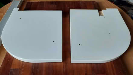 Photo of free Curved Cornice/Plinth pieces x2, White Gloss (Southville BS3) #1