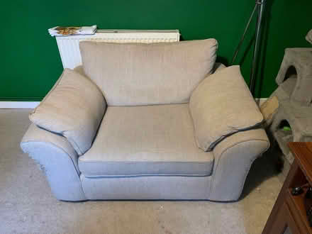 Photo of free Sofa and Arm chair (B31 Northfield) #2