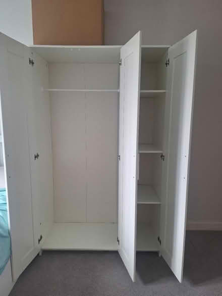 Photo of free used ikea brimnes wardrobe (W12) #3