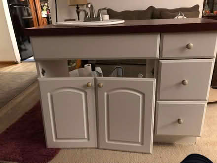 Photo of free Bsthroom vanity (Woburn - four corners) #2
