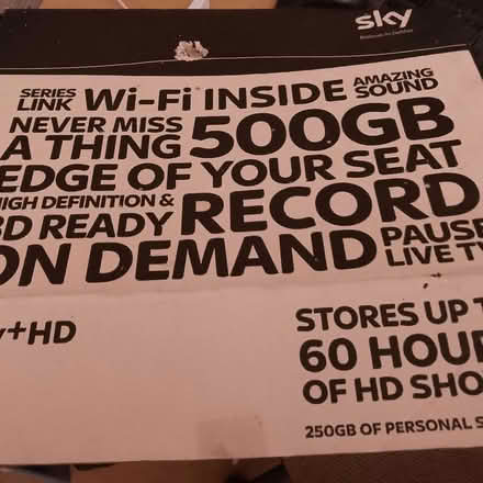 Photo of free Sky HD box new (South Croydon CR2) #1