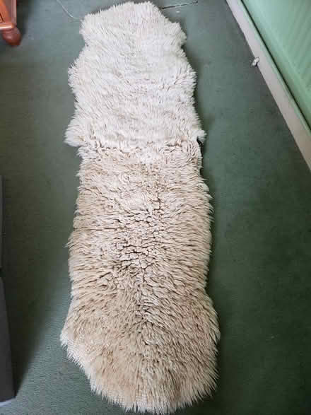 Photo of free Double Real Sheepskin Rug (Hampreston BH21) #1