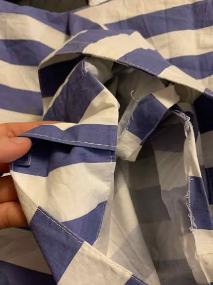 Photo of free Blue table cloth or curtain drape (SE28) #3