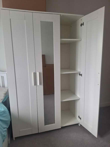Photo of free used ikea brimnes wardrobe (W12) #2