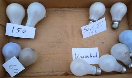 Photo of free Incandescent lightbulbs (Hurley (loop road off of 209)) #1