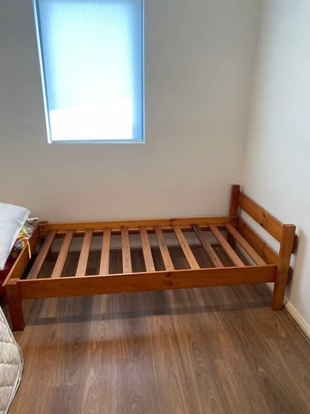 Photo of free Single wooden bed (Waitara) #1