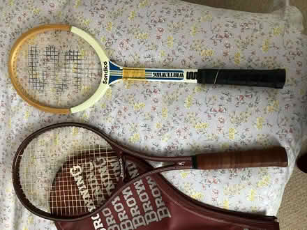 Photo of free Tennis raquets (Harlow CM18 staple tye) #1