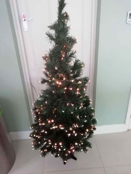 Photo of free 5 Foot Fibre Optic Christmas Tree (Emmer Green RG4) #1