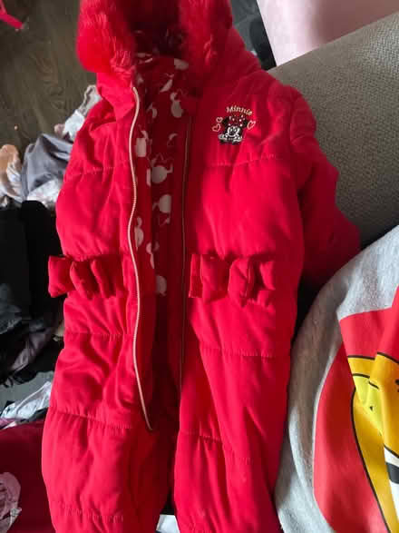Photo of free Minnie Mouse pram suit 3-6 months (Stevenage old town SG1) #1