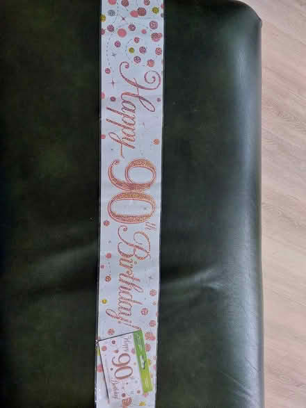 Photo of free Birthday Banner and candles (Oadby LE2) #1