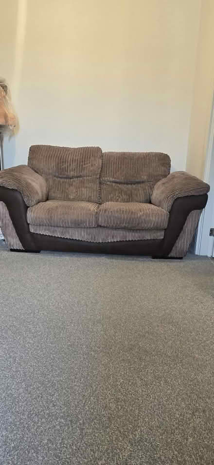 Photo of free 2 seater Sofa (Derby DE1) #1