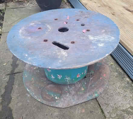 Photo of free Upcycled cable drum table (Morley LS27) #1