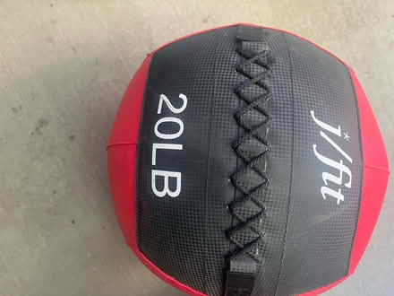 Photo of free 20lb work out ball (Ventura) #1