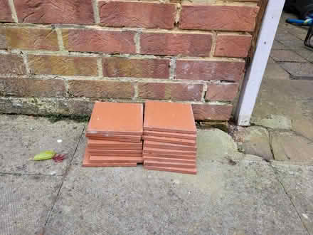Photo of free Terracotta (quarry?) tiles 15cm (SE6) #1