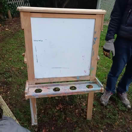 Photo of free Wooden easel (Dorking) #1