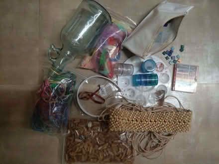 Photo of free craft / jewellery / origami bits n bobs (Upper Bangor LL57) #1