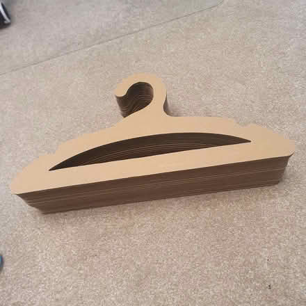 Photo of free 20 x cardboard hangers (East Acton W3) #1