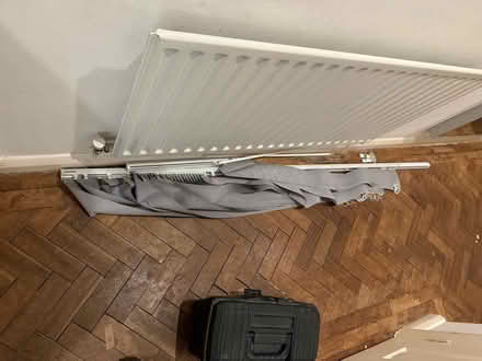 Photo of free Two sets of light grey blinds (HA0) #1