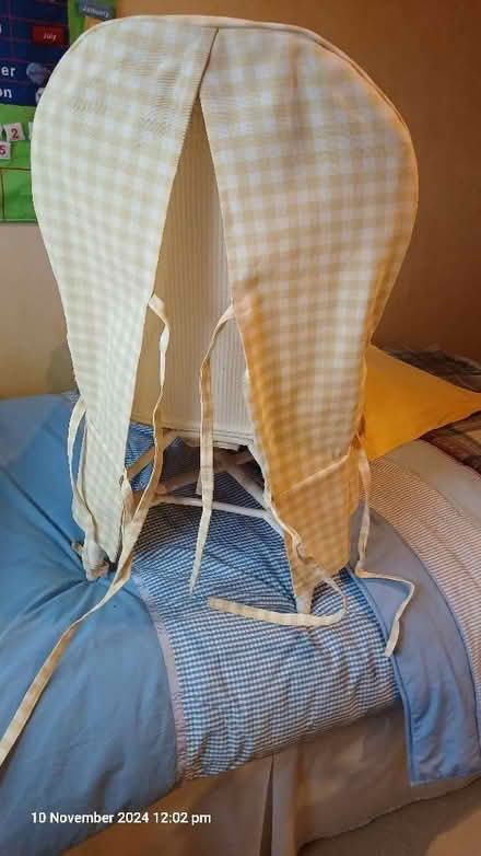 Photo of free Small Nursing Chair, Lloyd loom, and covered by hand (Theale RG7) #3