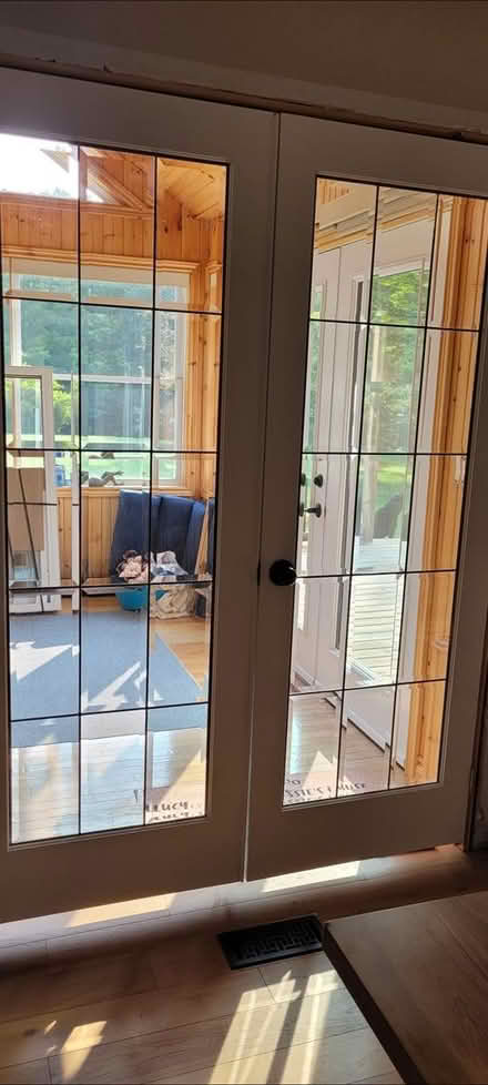 Photo of free 5 ft beveled glass French doors (Prices corners, orrilla) #3