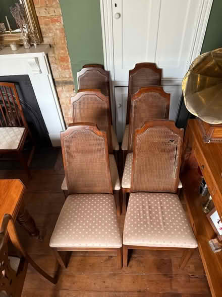 Photo of free 6 dining chairs (Sg175ew) #1