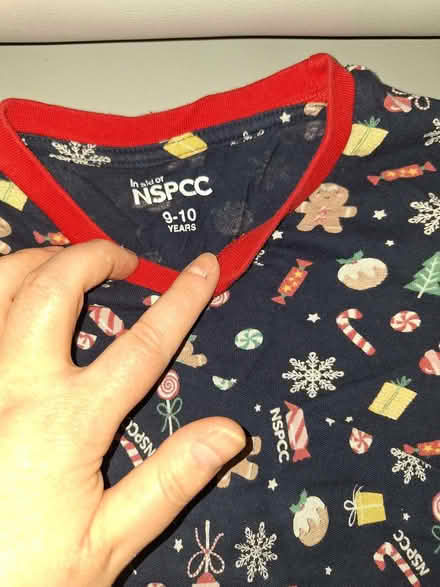 Photo of free Christmas pyjama top, age 9 - 10 years (Newport Pagnell MK16) #2
