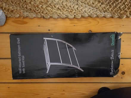 Photo of free Chrome towel rail (Chorlton M21) #2