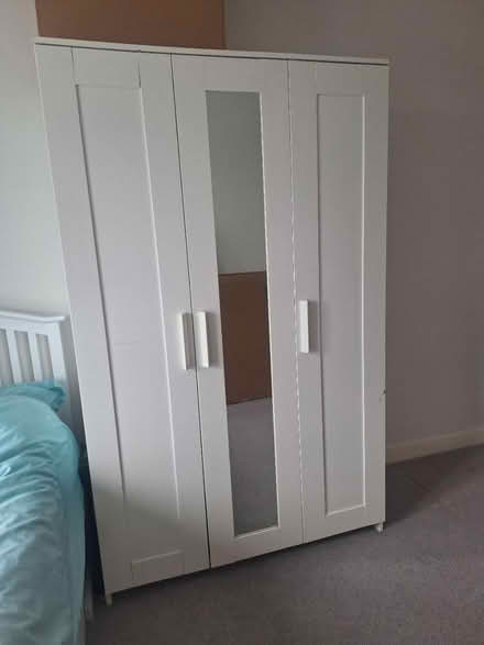 Photo of free used ikea brimnes wardrobe (W12) #1