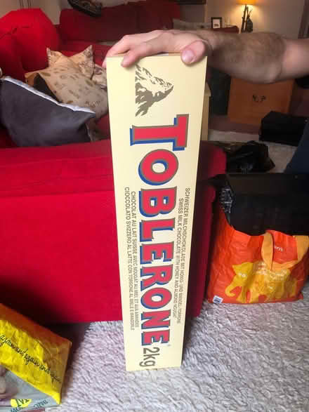 Photo of free Large cardboard Toblerone (Broadclyst) #1