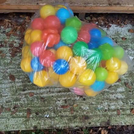 Photo of free Bag of plastic balls (Dorking) #1