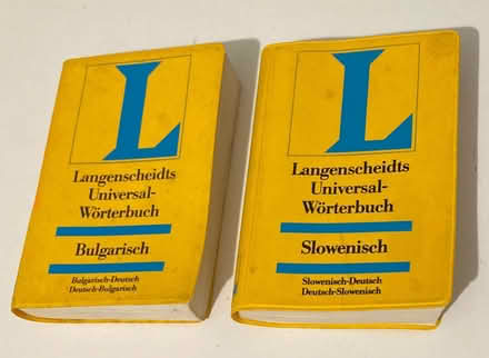 Photo of free German pocket dictionary Slovenian & Bulgarian Langenscheidt (London Rd Station area BN1) #1