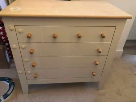 Photo of free Chest of drawers (Mamas & Papas Savannah) (Strawberry Hill TW1) #1