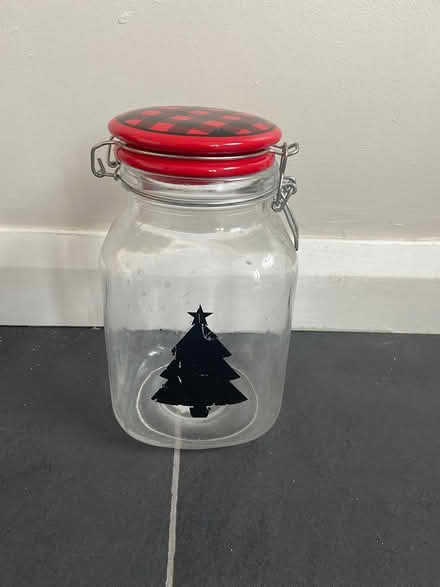 Photo of free Glass Christmas Jar (Didcot) #1
