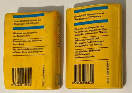 Photo of free German pocket dictionary Slovenian & Bulgarian Langenscheidt (London Rd Station area BN1) #2
