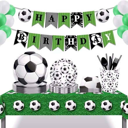 Photo of Football theme party decorations (Dean Court OX2) #1