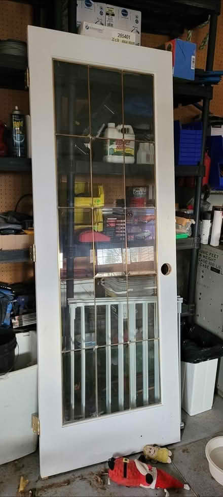 Photo of free 5 ft beveled glass French doors (Prices corners, orrilla) #2