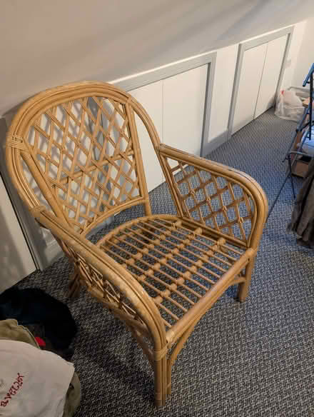 Photo of free Wicker Chair (Penarth) #2