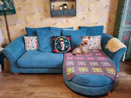 Photo of free Teal Sofa (SY2) #1
