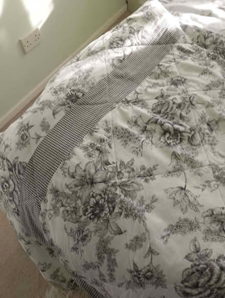 Photo of free Double bedspread (Bradway S17) #1