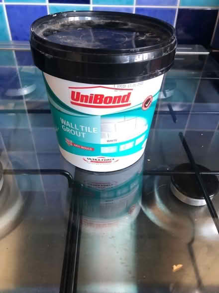 Photo of free White grout half a tub left (King's Hedges Ward CB4) #1