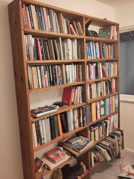 Photo of free Wooden bookshelves (St Anne Well Gardens Hove BN3) #3