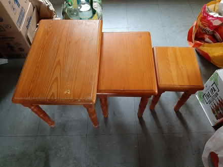 Photo of free Pine nesting tables (Moor Allerton LS17) #1