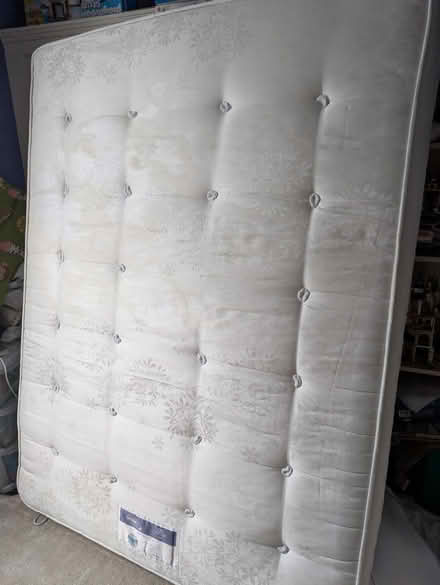 Photo of free King sized silentnight mattress (Streatham Common SW16) #2