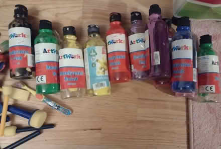 Photo of free Ready mix kids craft paint and rollers (Haynes MK45) #2